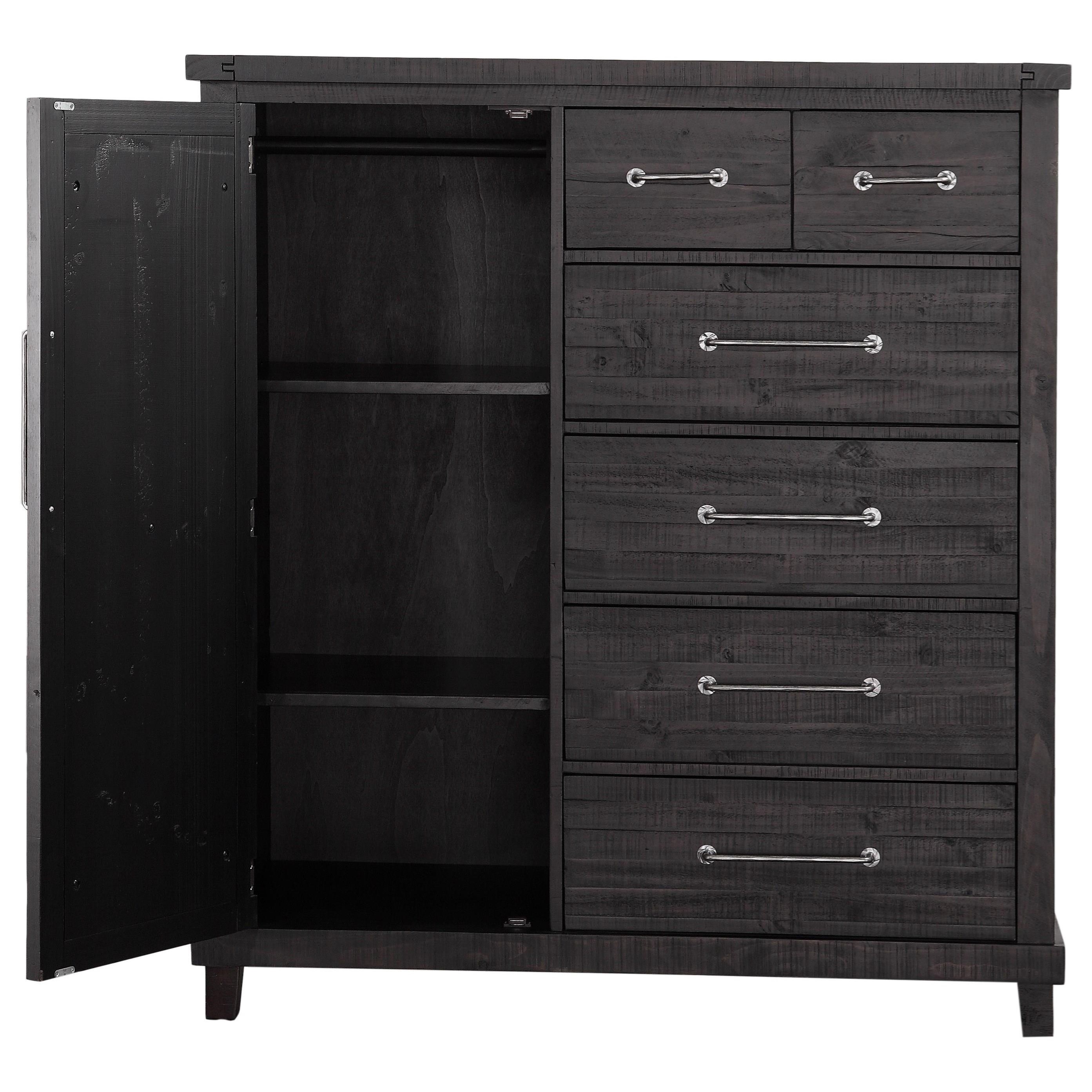 Modus International Yosemite Solid Wood Gentleman's Chest in Cafe A1